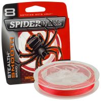 Spiderwire Splétaná šňůra Stealth Smooth 8 150 m červená-Průměr 0,06 mm / Nosnost 6,6 kg