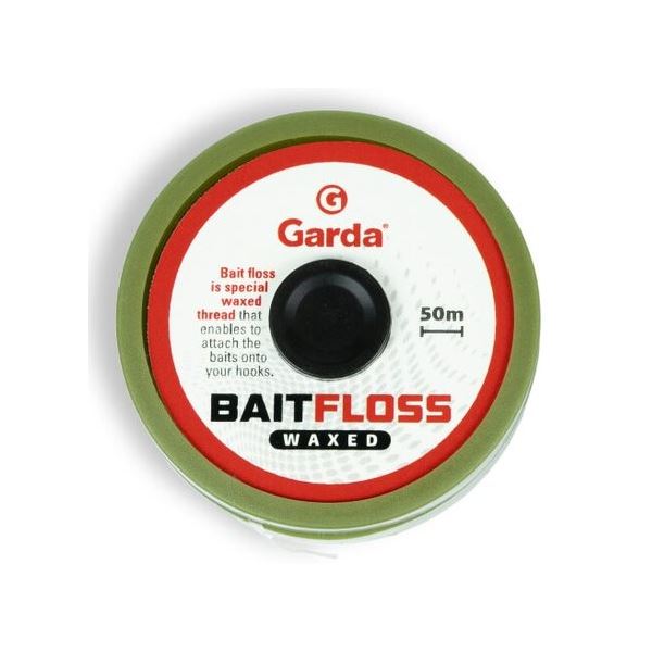 Garda Šňůrka Na Nástrahy Bait Floss Waxed 50 m