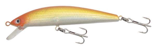 Kamasaki wobler minnow oranžová-stříbrná 9,5 cm 3 g