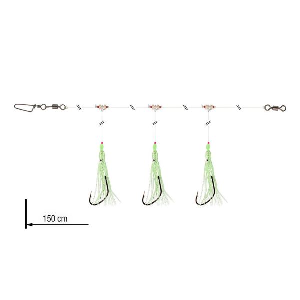 Daiwa Návazec Grandwave Na Tresky A Polaky - Svítící Chobotnička