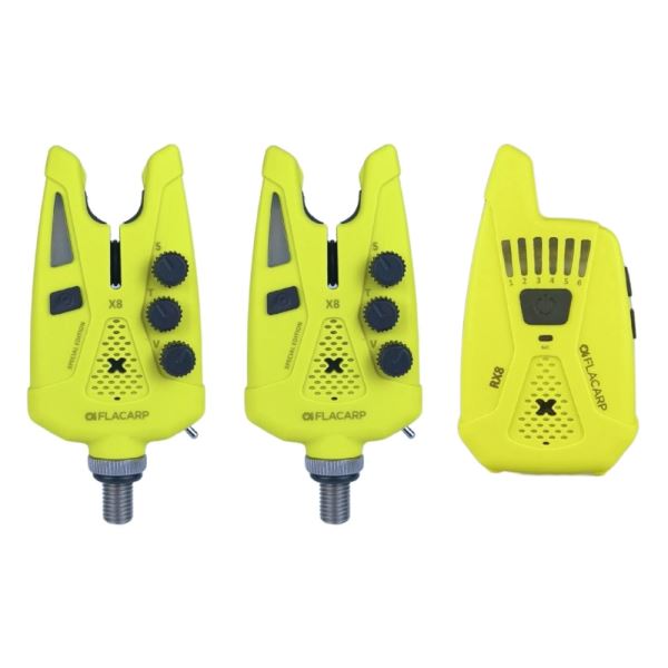 Flacarp Sada Signalizátorů X8+RX8 2+1 Speciální Barevná Edice