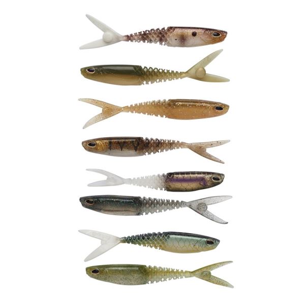 Berkley Sada Gumových Nástrah Powerbait Cullminnow Clear Water Mix