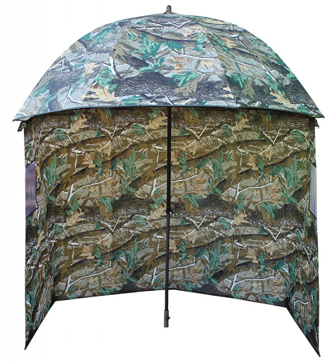 Suretti deštník s bočnicí camo 190t 2,2 m