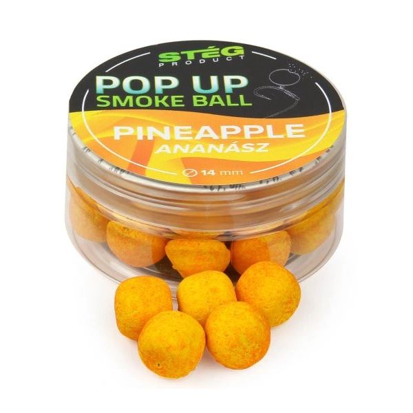 Stég Plovoucí Boilie Pop Up Smoke Ball 25 g 14 mm