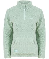 Navitas Mikina Womens Sherpa Pullover Light Green - S