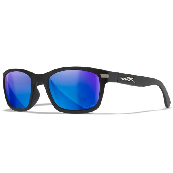 Wiley X Polarizační Brýle Helix Captivate Polarized Blue Mirror Smoke Grey Matte Black