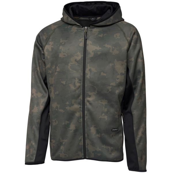 Mad Mikina Zip Hoodie In Camovision