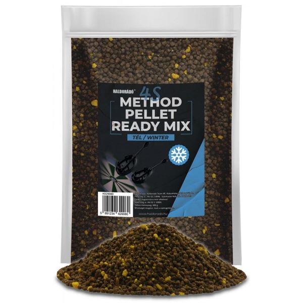 Haldorádó Pelety 4S Method Pellet Ready Mix 600 g 2-4 mm