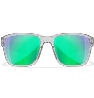Wiley X Polarizační Brýle Trek Captivate Polarized Green Mirror Amber Gloss Crystal Light Grey (2)