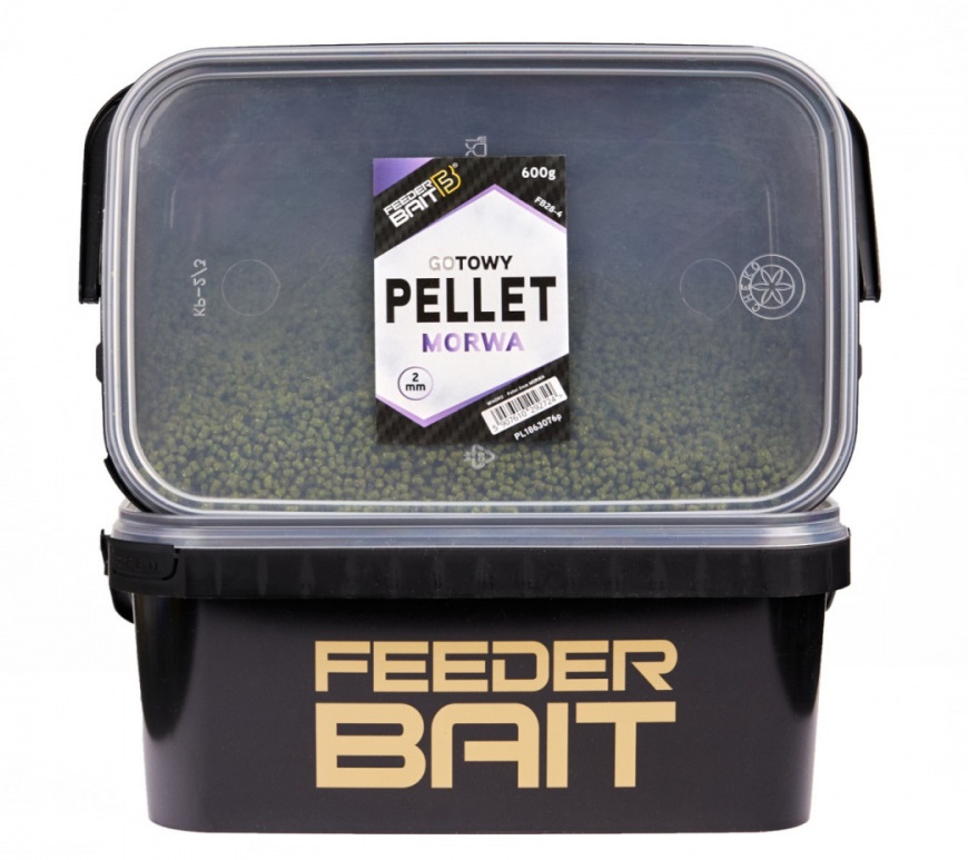 Levně Feederbait pelety ready for fish 600 g 2 mm - moruše