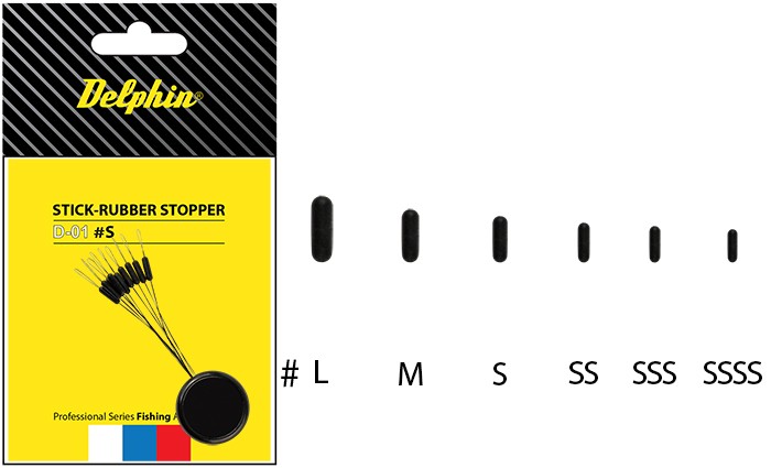 Delphin stopper rubber stick-velikost ssss