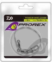 Daiwa Lanko Prorex S Karabinkou A Obratlíkem Titanium 30 cm
