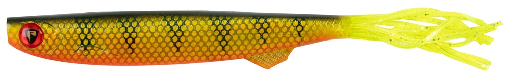 Levně Fox rage gumová nástraha slick legend natural perch - 18 cm