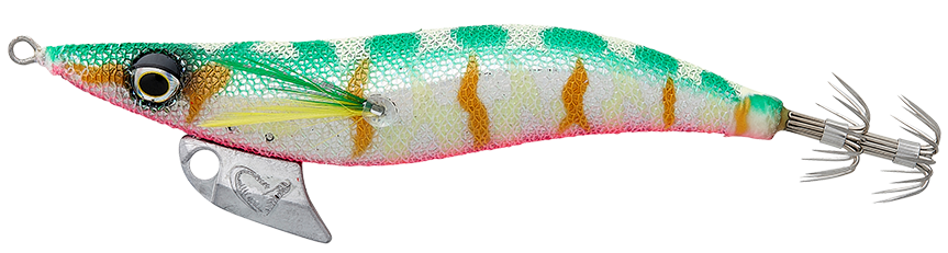 Levně Savage gear plandavka squid dealer green shrimp - 11 cm 18,8 g