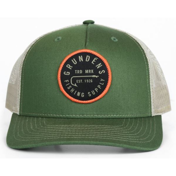 Grundéns Kšiltovka Hook Trucker FP - Army Olive/Tan