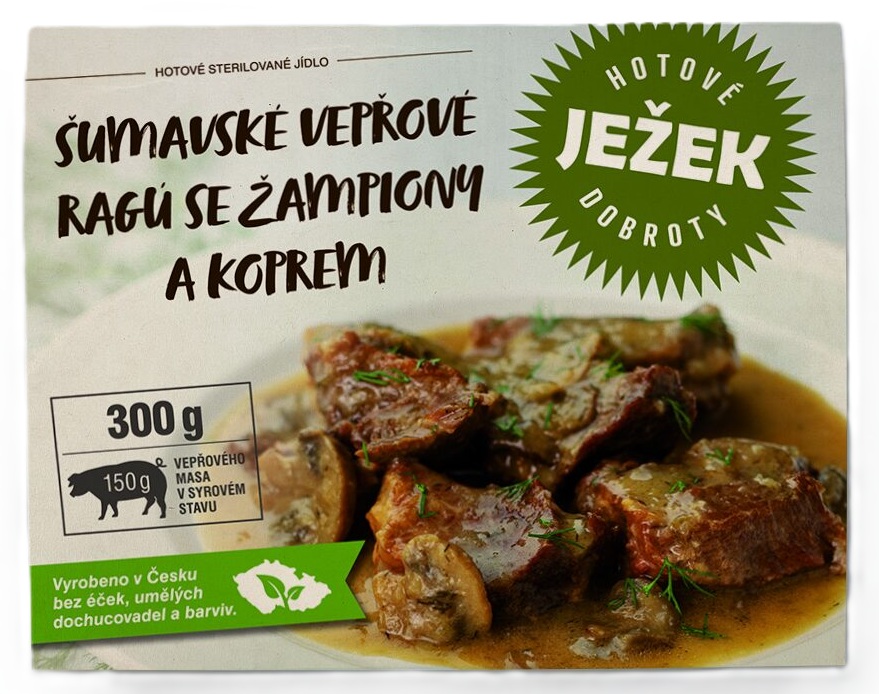 Levně Ježkovy krabičky šumavské vepřové ragú 300 g
