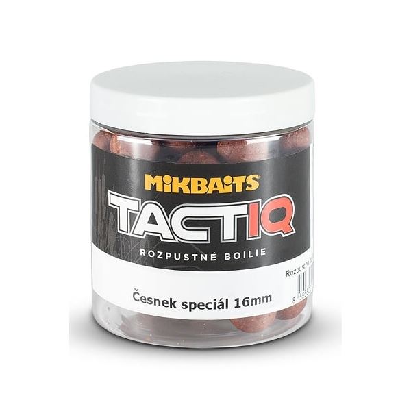 Mikbaits Rozpustné Boilies Tactiq Česnek Speciál 250 ml