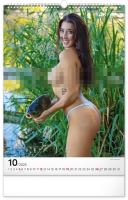 PGCZ Nástěnný Kalendář Girls And Carps 2025 33x46 cm (11)