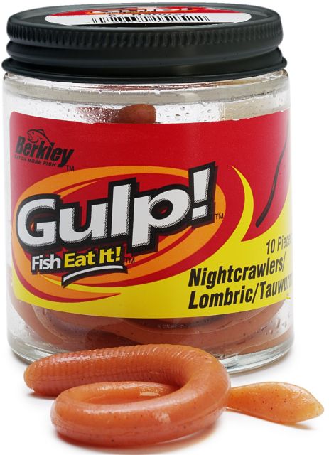 Levně Berkley gumové nástrahy gulp rousnice 15 cm 10 ks-přírodní