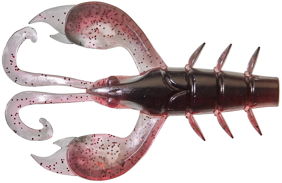 Levně Illex gumová nástraha nymfa magic craw black red - 11,5 cm 22 g