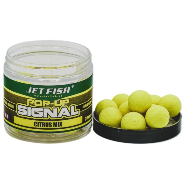 Jet Fish Plovoucí Boilie Signal Pop Up Citrus Mix