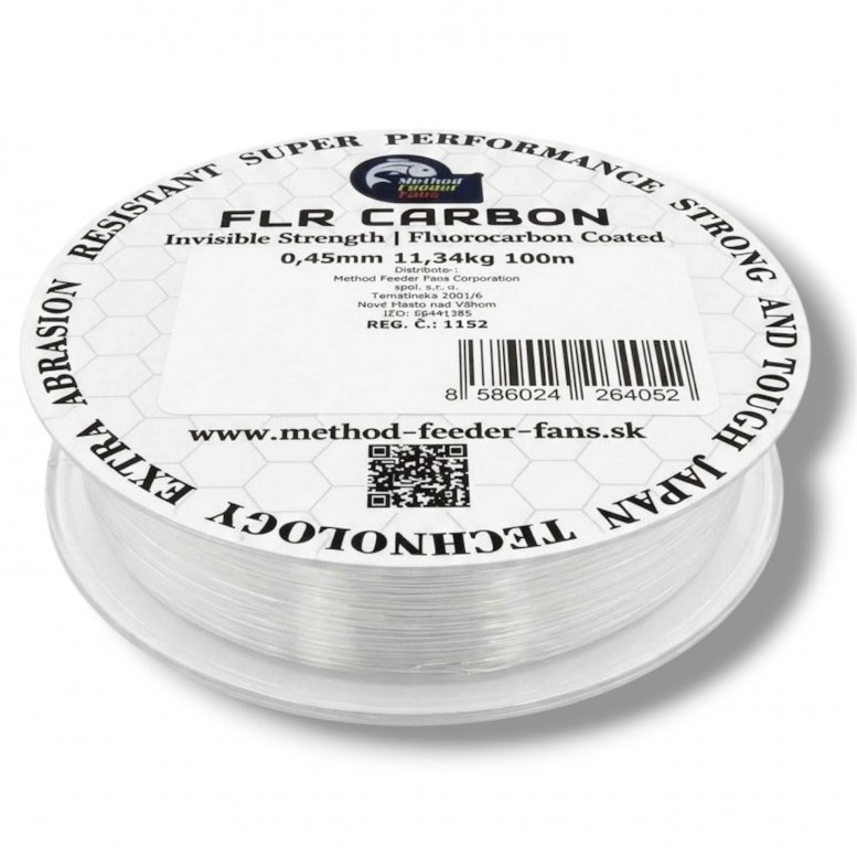 Method feeder fans fluorocarbon coated čirý 100 m - 0,45 mm 11,34 kg