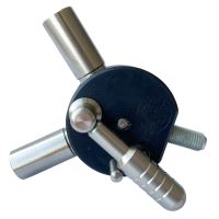 JSV Podběrákový kříž Innovations Master Lock Black (1)