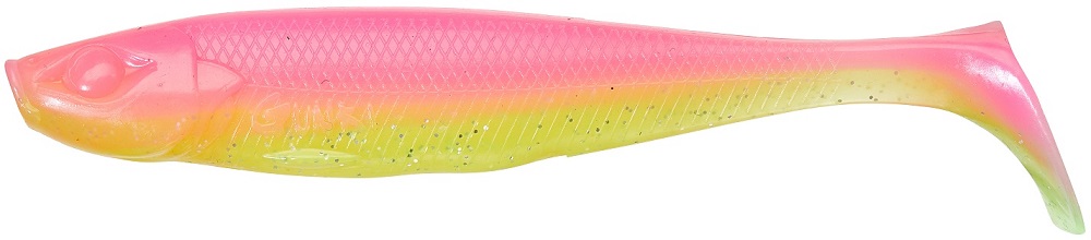 Levně Gunki gumová nástraha bumpy pink chart - 11 cm 11,7 g