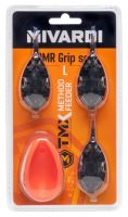 Mivardi Sada Rychlovýměnných Method Krmítek QMR Grip L 30 g + 40 g + 50 g + Formička (9)