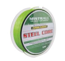 Mistrall Pletená Šňůra S Ocelovým Jádrem Admuson Steel Core 5 m - 0,11 mm 12,5 kg