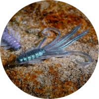 RedBass Gumová Nástraha Nymfa Ghost Natur - XX 15,5 cm 15,7 g