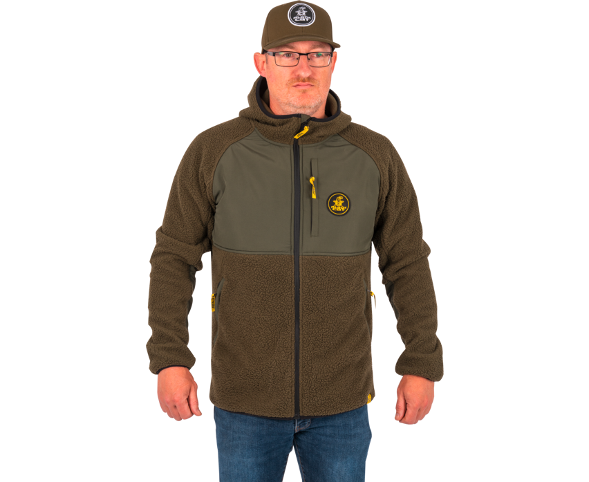 Black cat mikina polar fleece - l