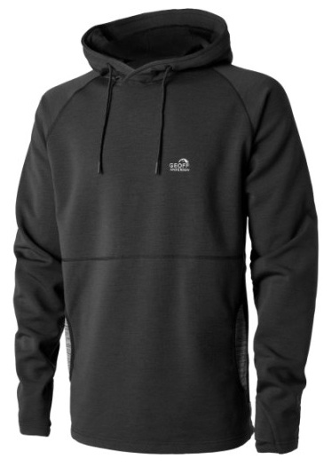 Geoff anderson mikina s kapucí wizwool 335 černá - s
