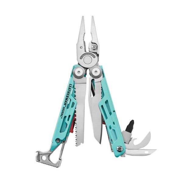 Leatherman Kleště Signal Aqua Stainless