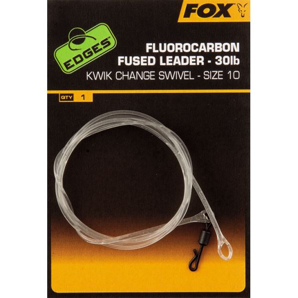 Fox Návazec Fluorocarbon Fused Leader 75 cm 30 lb