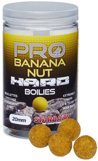 Levně Starbaits boilie hard pro banana nut 200 g - 24 mm