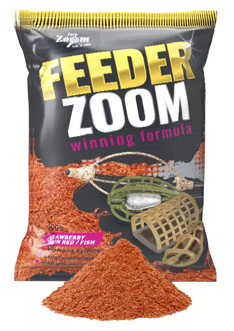 Carp zoom feederzoom krmítková směs 1 ks - jahoda robin red ryba – CARPZOOM
