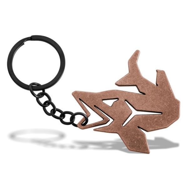 Delphin Klíčenka S Otvírákem Na Lahve Pikener Bronzová