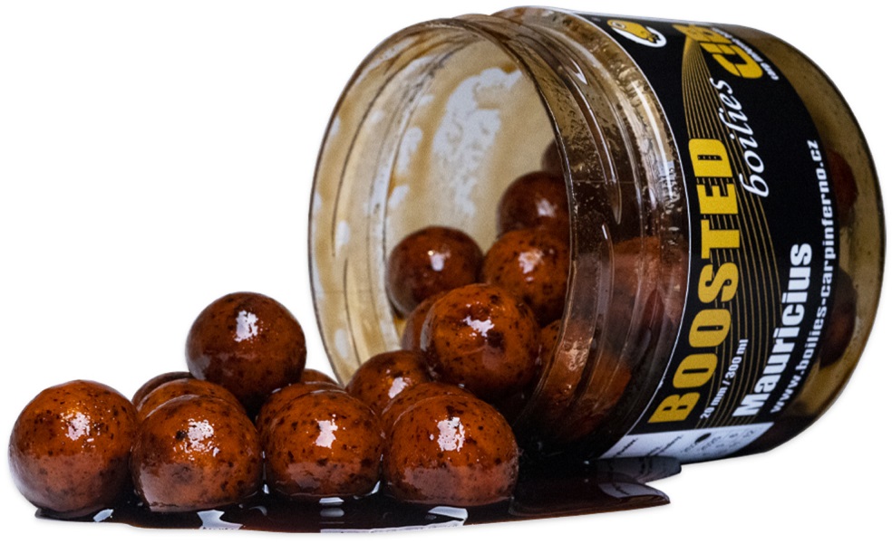 Levně Carp inferno boosted boilies nutra line 300 ml 20 mm mauricius