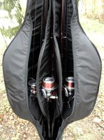 R-SPEKT Triple polstrované černé pouzdro na 3 pruty (4)