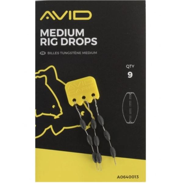 Avid Carp Tungstenová Těžítka Outline Rig Drops