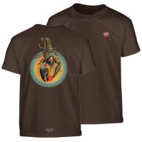 Giants Fishing Tričko Dětské Rak Hnědé