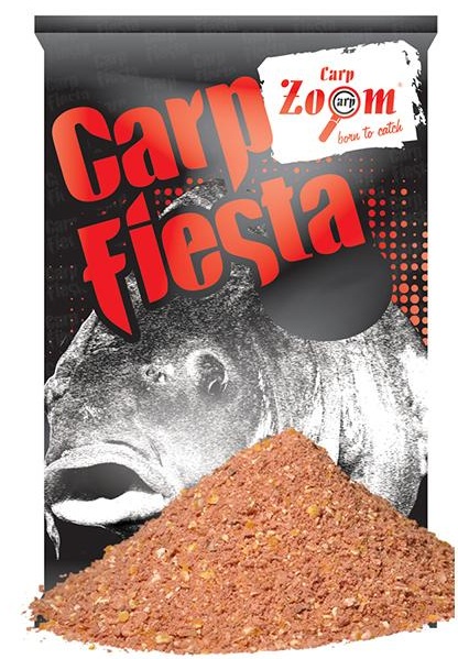 Levně Carp zoom krmítková směs carp fiesta jahoda 1 kg