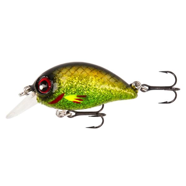 Mikado Wobler Shimmy Plovoucí Green Olive Flash 3,4 cm 3 g