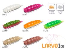 Delphin Umělá Nástraha LARVO Cheese 3 cm 0,5 g 15 ks (2)