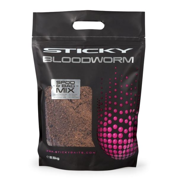 Sticky Baits Pelety Bloodworm Spod & Bag Mix 2,5 kg