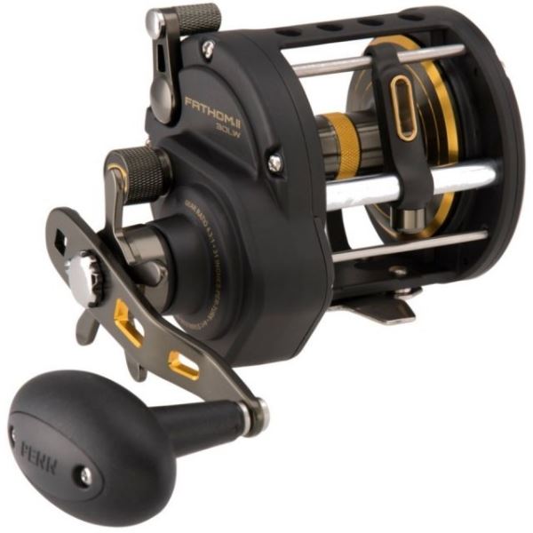 Penn Multiplikátor S Řadičem Fathom II 30 Level Wind RH