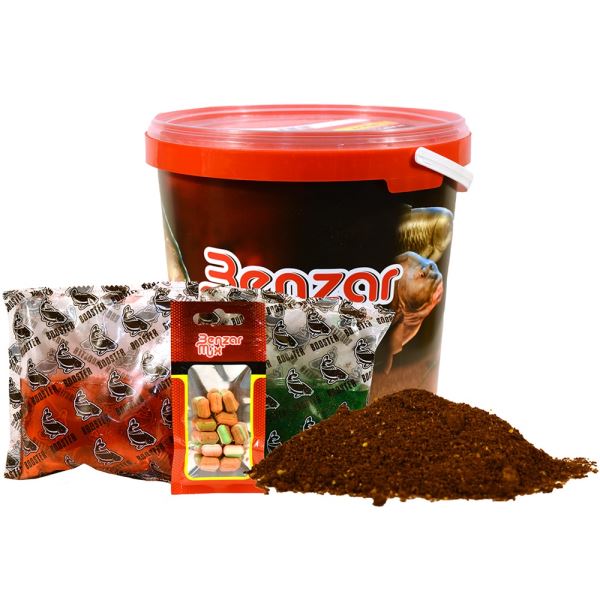 Benzar Mix Krmítková Směs Instnt Groundbait Mix 3 kg + Nástrahy