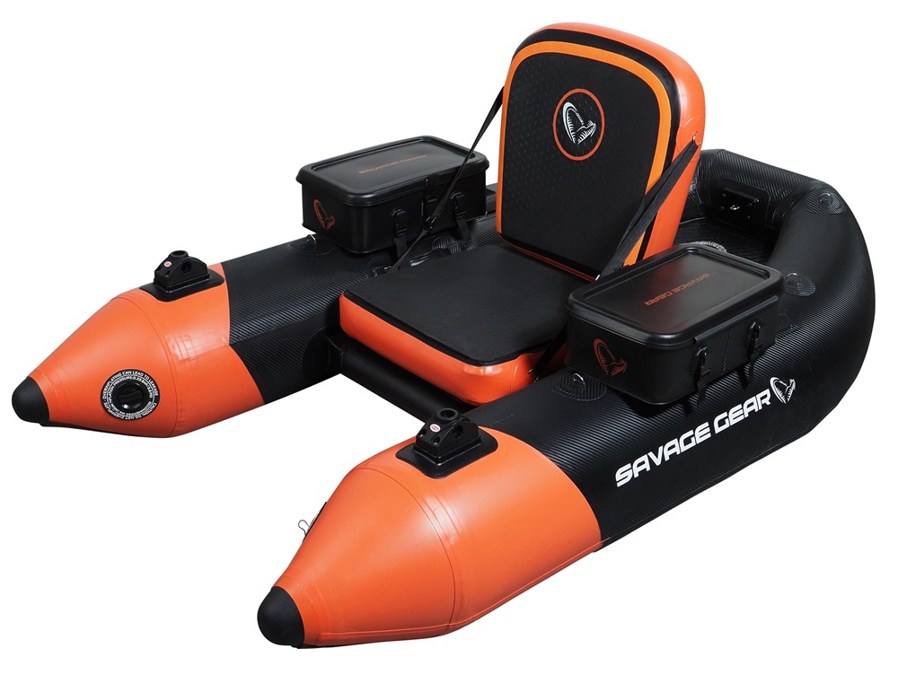 Savage gear belly boat high rider carbon optix pro-motor belly boat 185 cm