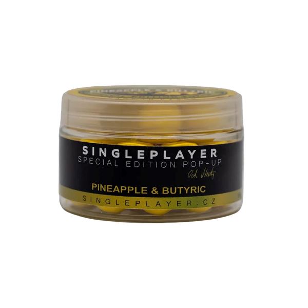 Singleplayer Plovoucí Boilie Special Edition Pop-Up Pineapple & Butyric 50 g